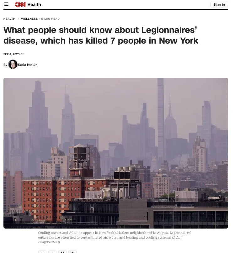 CNN — Legionnaires disease